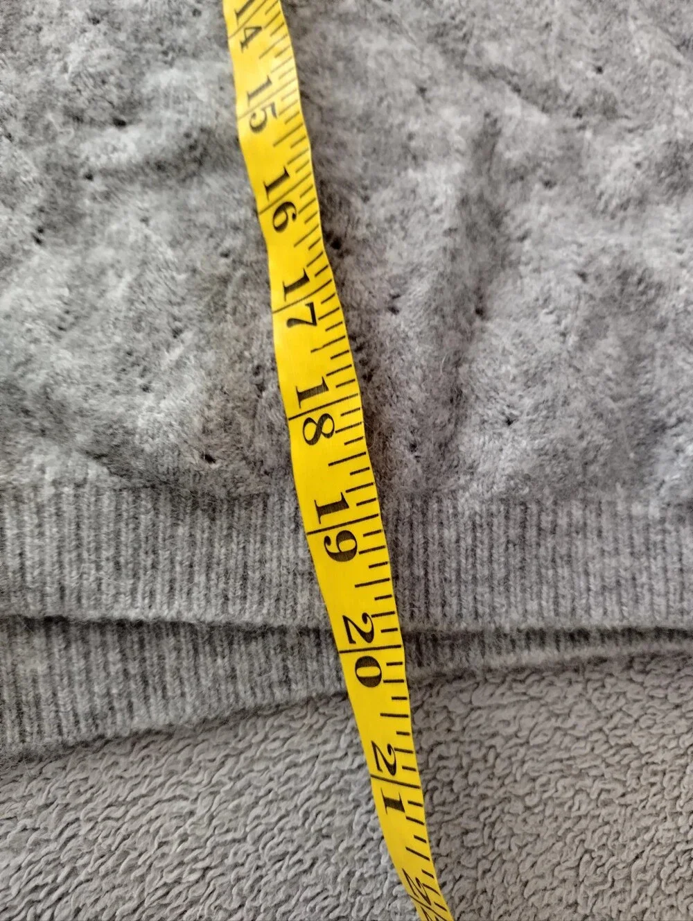 J. Crew Supersoft pointelle bubble-hem cardigan Sz Xs